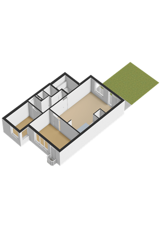 Floorplan - Bloemkwekersstraat 115, 3014 PA Rotterdam